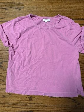 Weekend Pink Crewneck Short Sleeve Tee